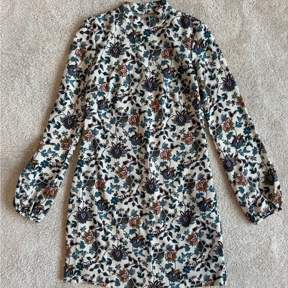 Zara Floral Mini Dress - Multicolor